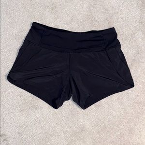 Lululemon Women’s Black Speed Up Shorts